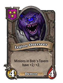 Legion Overseer - Image via Blizzard New Battlegrounds Minion for Season 2