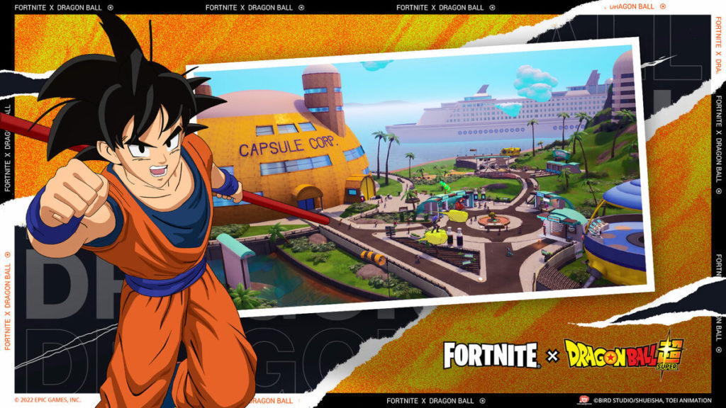 Fortnite x Dragon Ball Z Creative Map