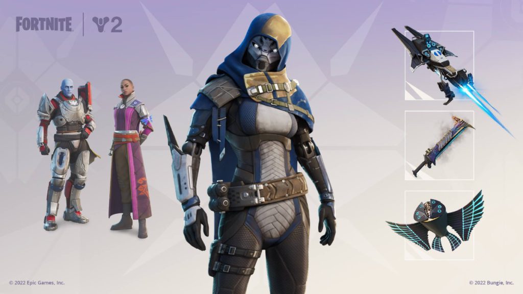 The Exo Stranger Fortnite skin