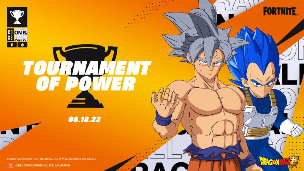 Enter Fortnite’s Tournament of Power for Dragon Ball prizes