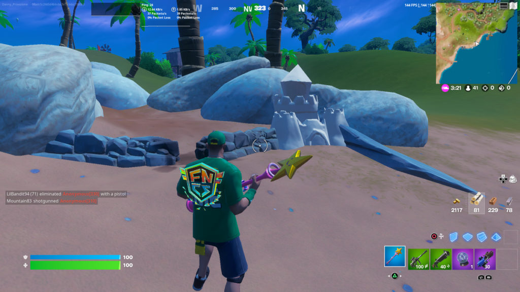 Helms Deep in Fortnite