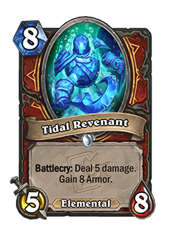 Hearthstone Warrior Buff Patch 24.0.3 - Tidal Revenant