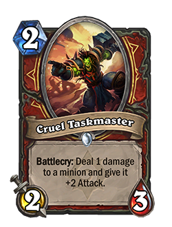 Hearthstone Warrior Buff Patch 24.0.3 - Cruel Taskmaster