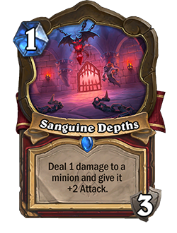 Hearthstone Warrior Buff Patch 24.0.3 - Sanguine Depths