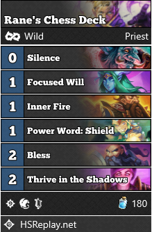 Hearthstone Tavern Brawl Decks less friendly game of chess