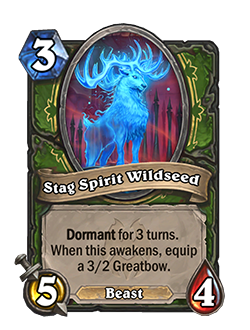 Stag Spirit Wildseed Hearthstone nerfs patch 24.0.3
