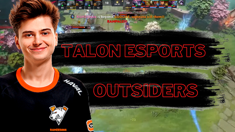 The craziest series of the Arlington Major so far: Talon Esports vs Outsiders
