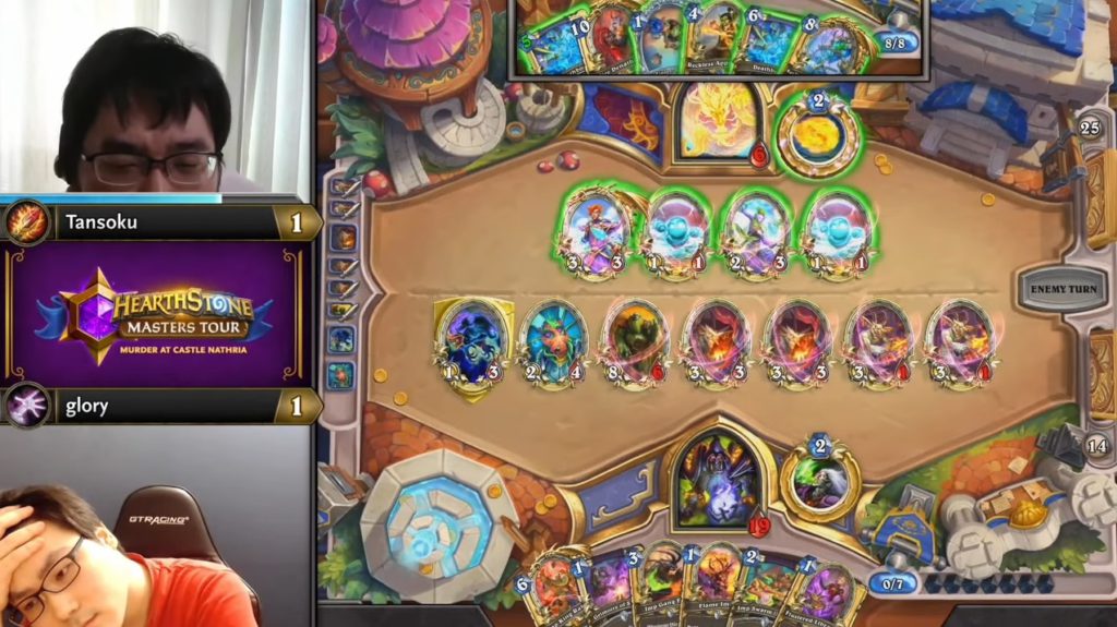 Tansoku versus glory