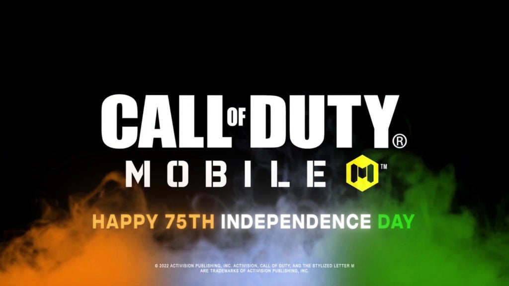 CoD Mobile marks India’s Independence Day with a music video and big giveaways
