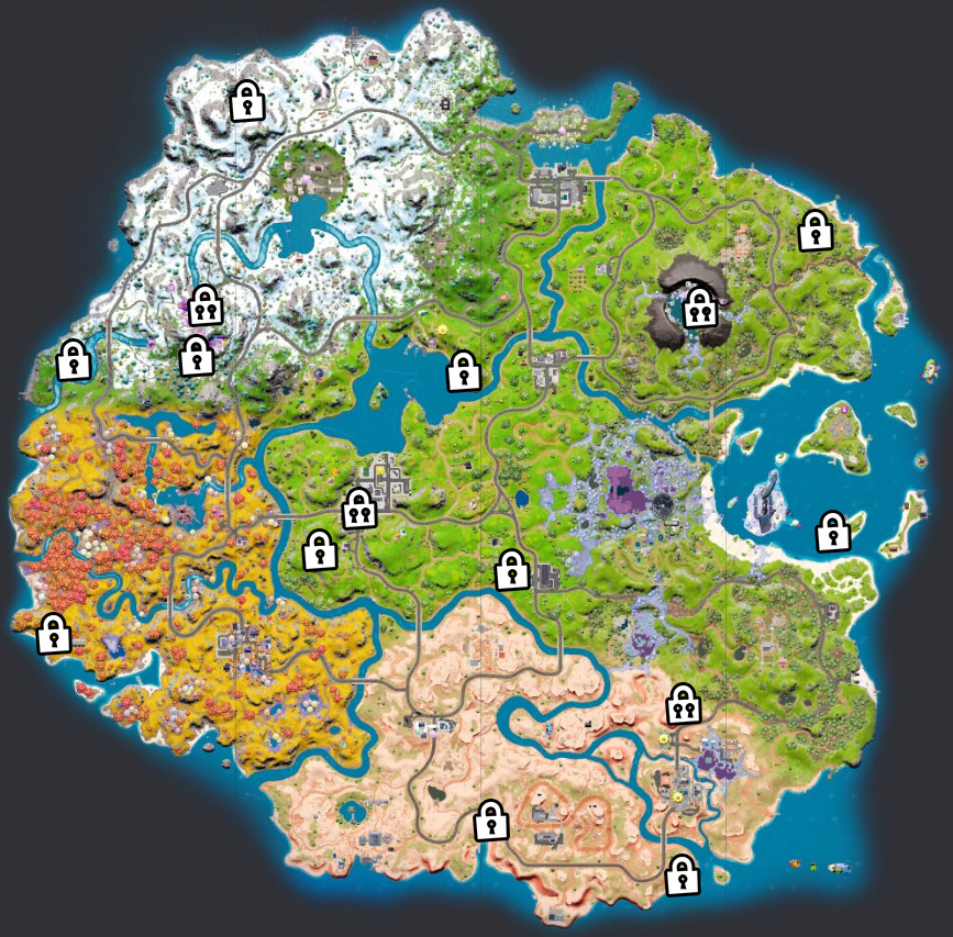 Fortnite Vault Locations