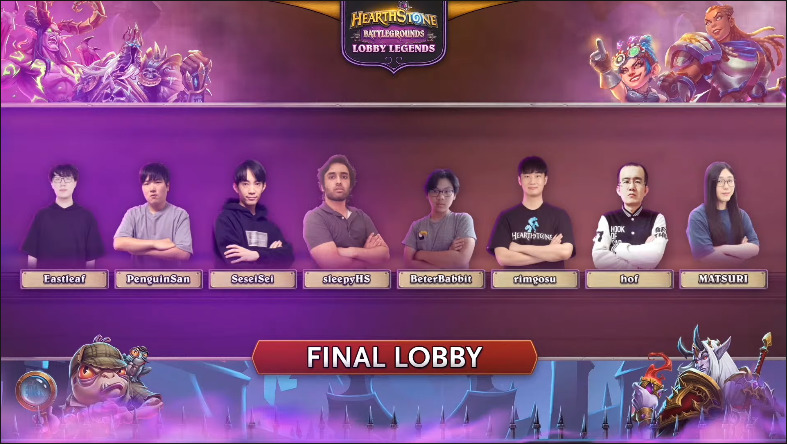 Battlegrounds Lobby Legends Finals