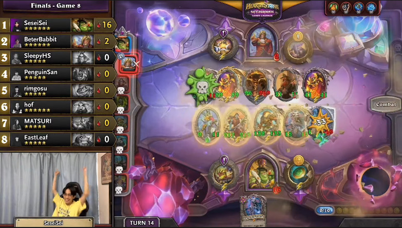 SeseiSei Lobby Legends Champion - Image via Blizzard