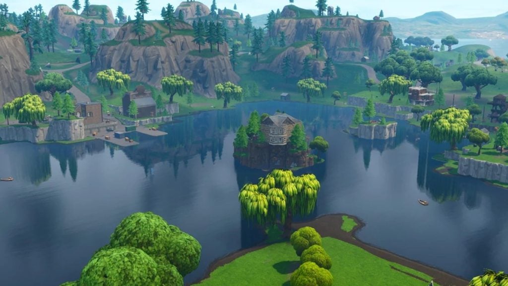 Fortnite Loot Lake in Chapter 1
