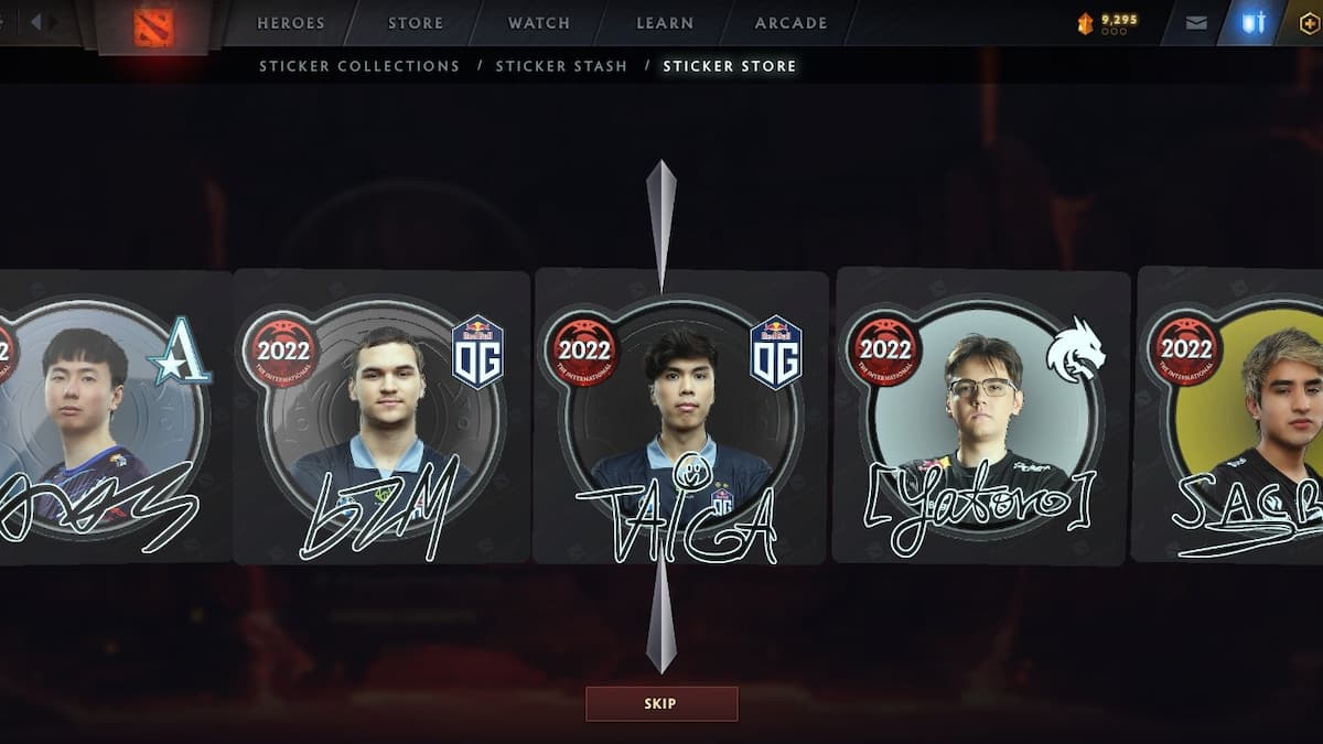 The International 2022 Dota 2 Stickers have arrived!