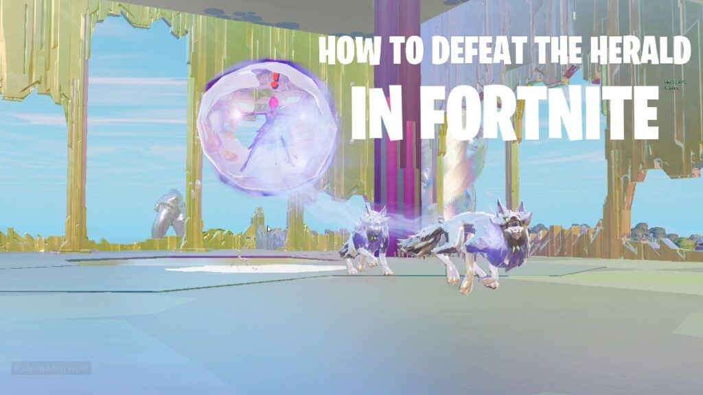 The Herald in Fortnite: How to defeat & get Mythic Burst Rifle
