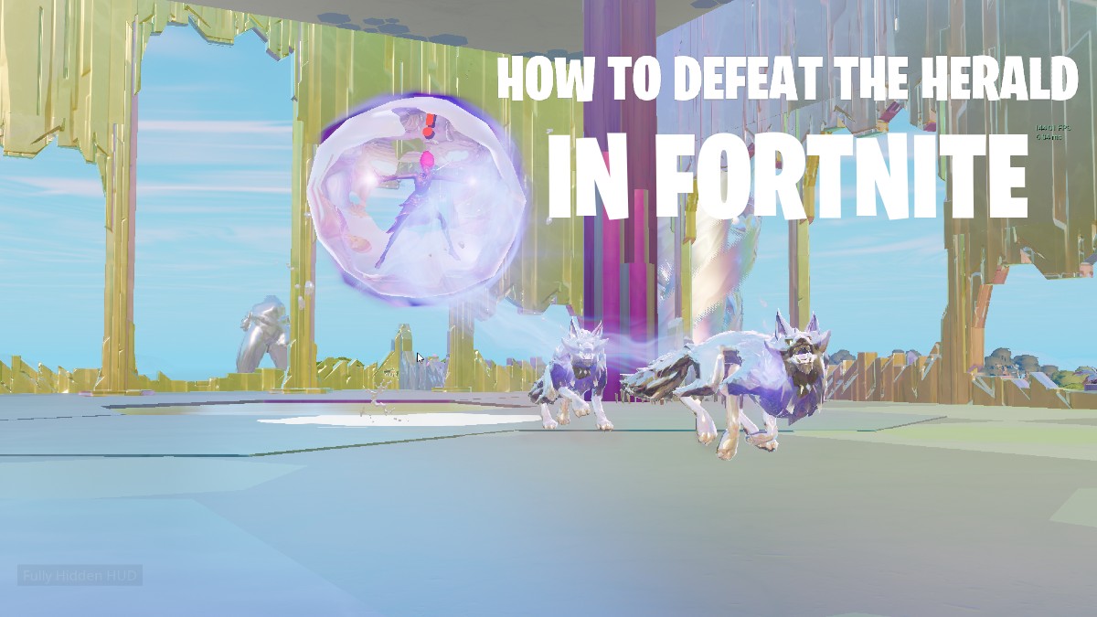 The Herald in Fortnite: How to defeat & get Mythic Burst Rifle