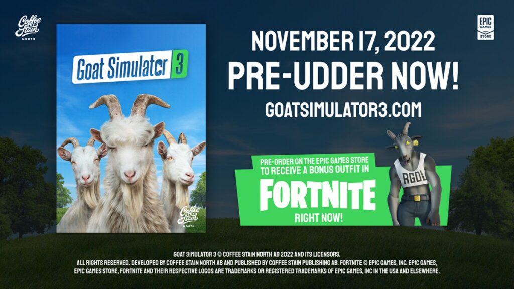 Fortnite x Goat Simulator 3: How to get the “A Goat” outfit