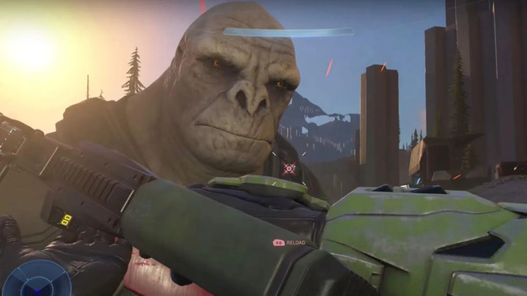 Craig the Brute from Halo Infinite's early promotions