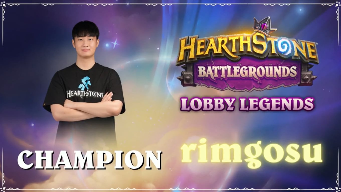 rimgosu wins Battlegrounds Lobby Legends #5 – Magic of Azeroth. Was Ribapusa scammed again?