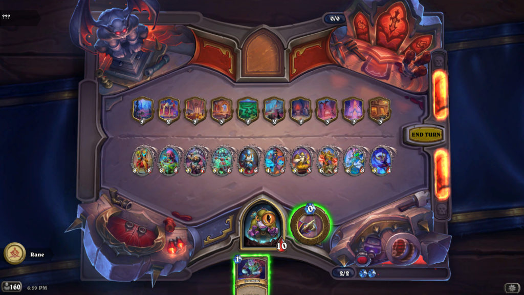 Hearthstone Puzzle board for Castle Nathria miniset - Image via EsportsGG