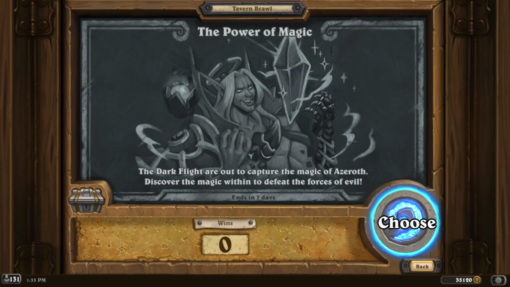 “The Power of Magic”, the new Hearthstone Tavern Brawl