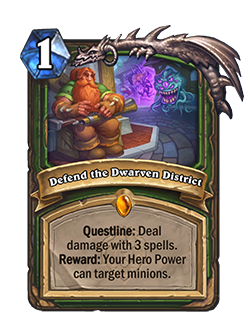 Defend the Dwarven District (the first stage of the Hunter Questline) - Image via Blizzard
