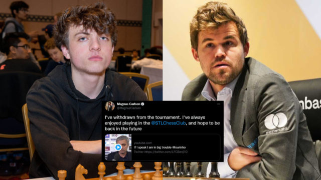 Magnus Carlsen drops a cryptic message after losing undefeated streak to Hans Niemann