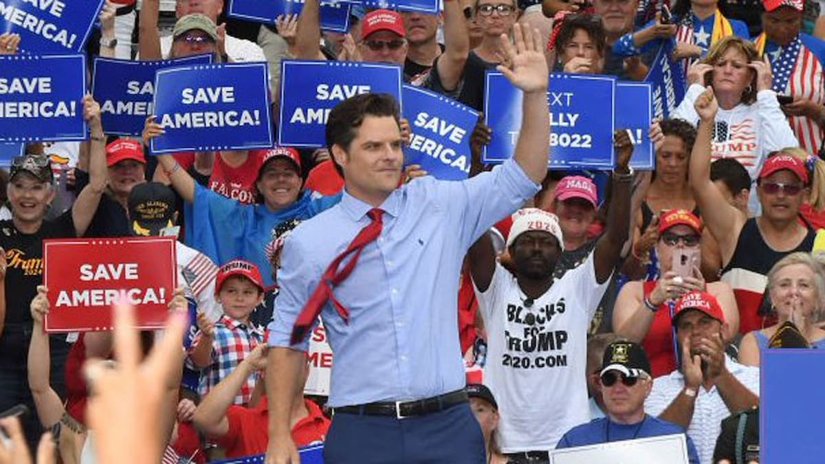 Republican Congressman Matt Gaetz starts Twitch channel