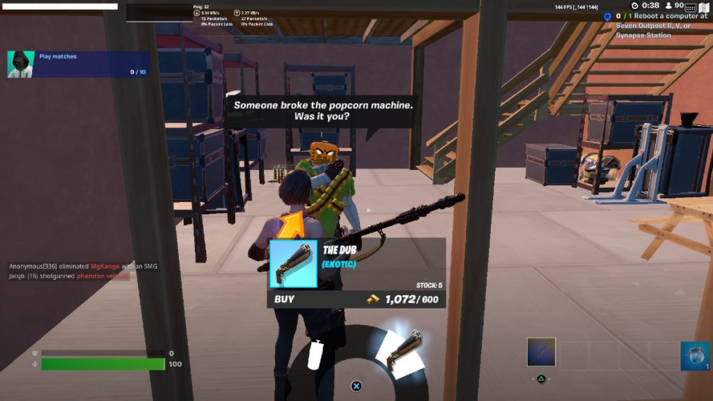 The Dub Exotic Fortnite Season 4