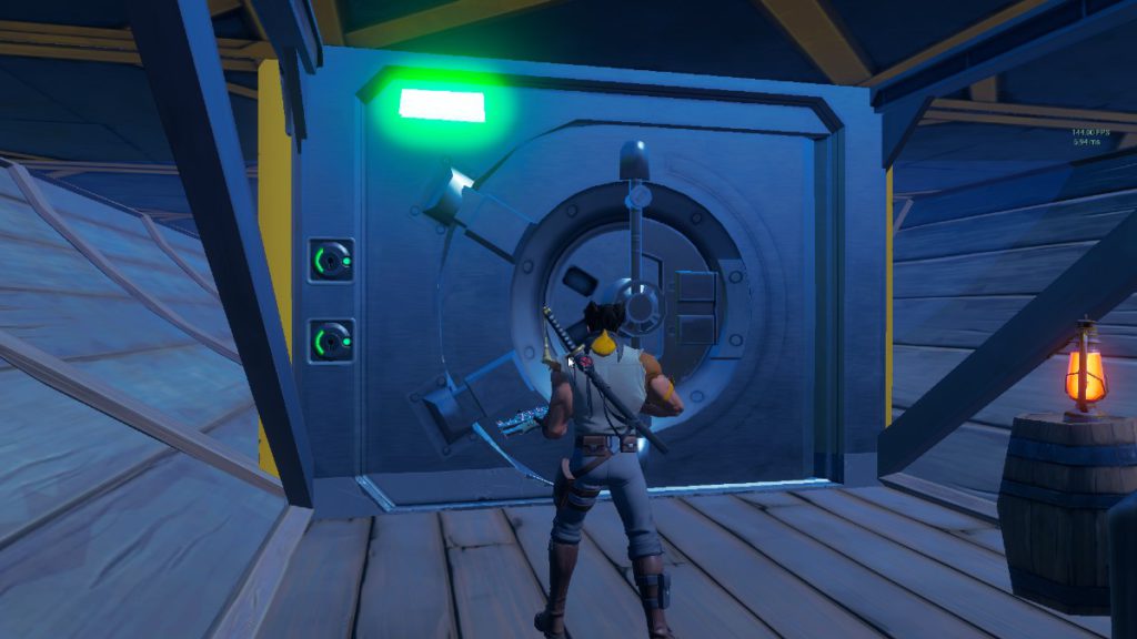 Fortnite Season 4 Vault opening