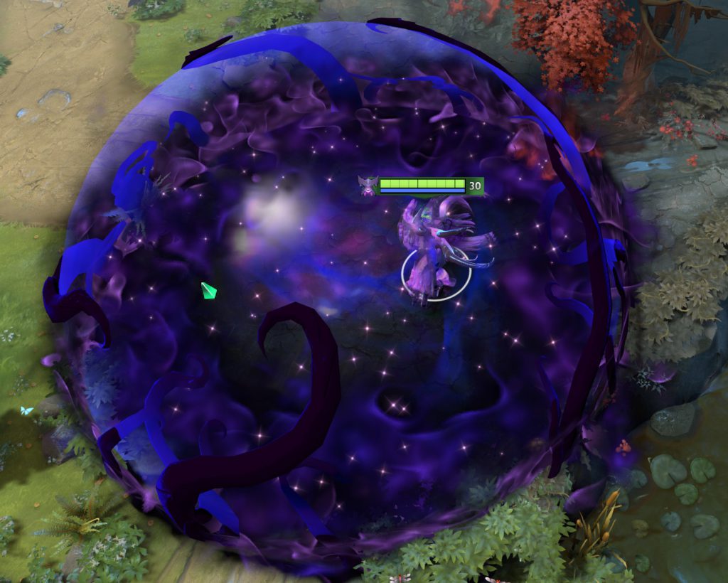 Image of Faceless Void Arcana Chronosphere
(via screenshot)