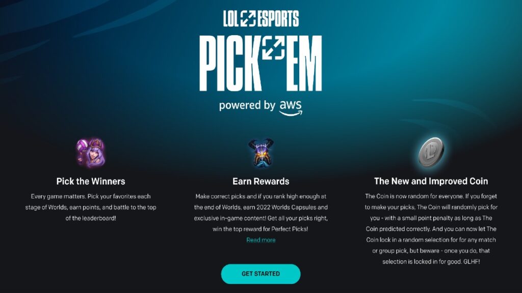 How to play Worlds 2022 Pick’em