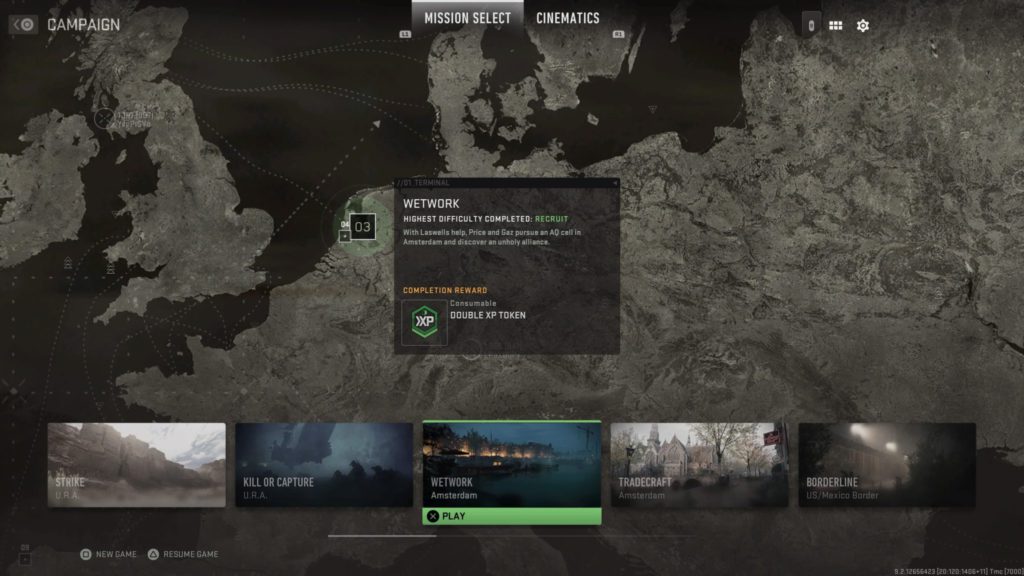 Wetwork is the third of the 17 MW2 campaign missions.