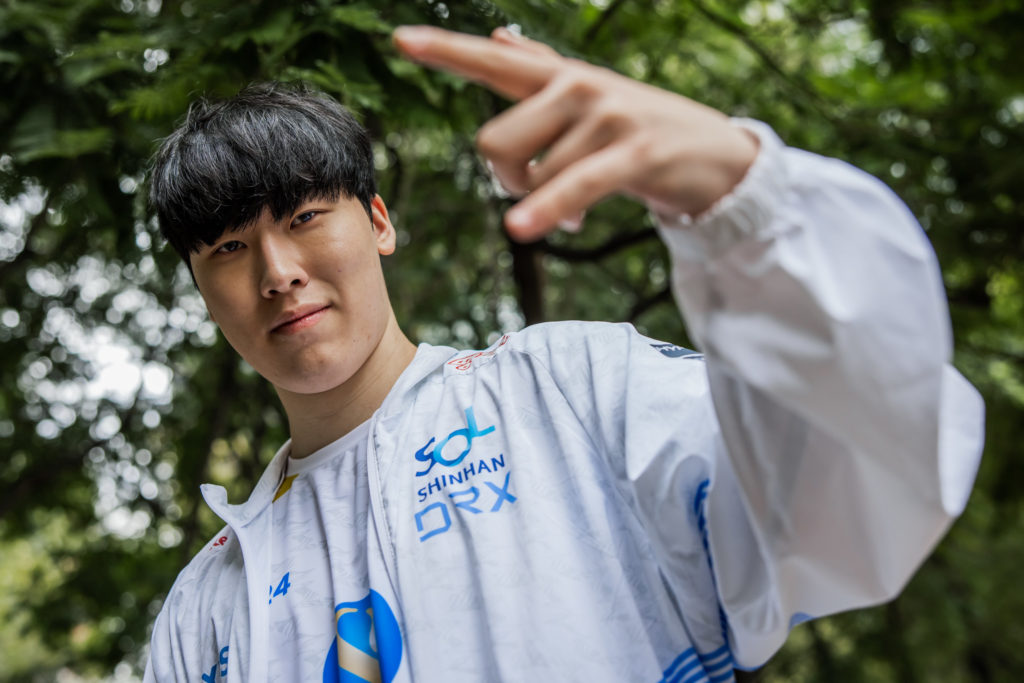 DRX Zeka: [Photo Credit: Colin Young-Wolff/Riot Games]