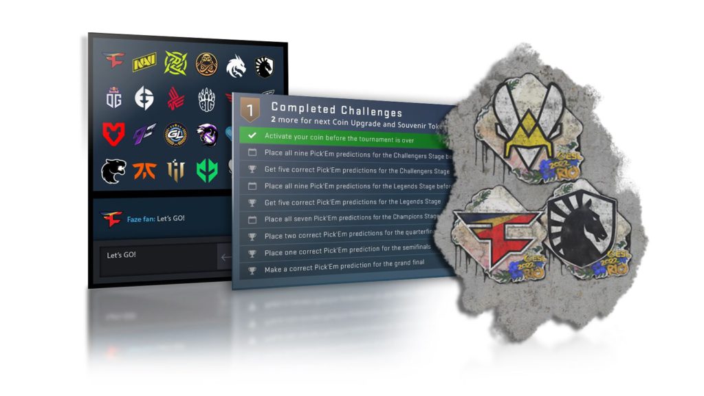 The latest update brought about CS: GO stickers and the viewer pass