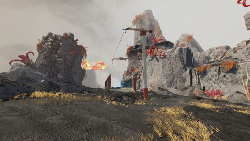 The teaser for the new map coming to Apex Legends in Season 15 is a tour of the map on a magnetic zipline.