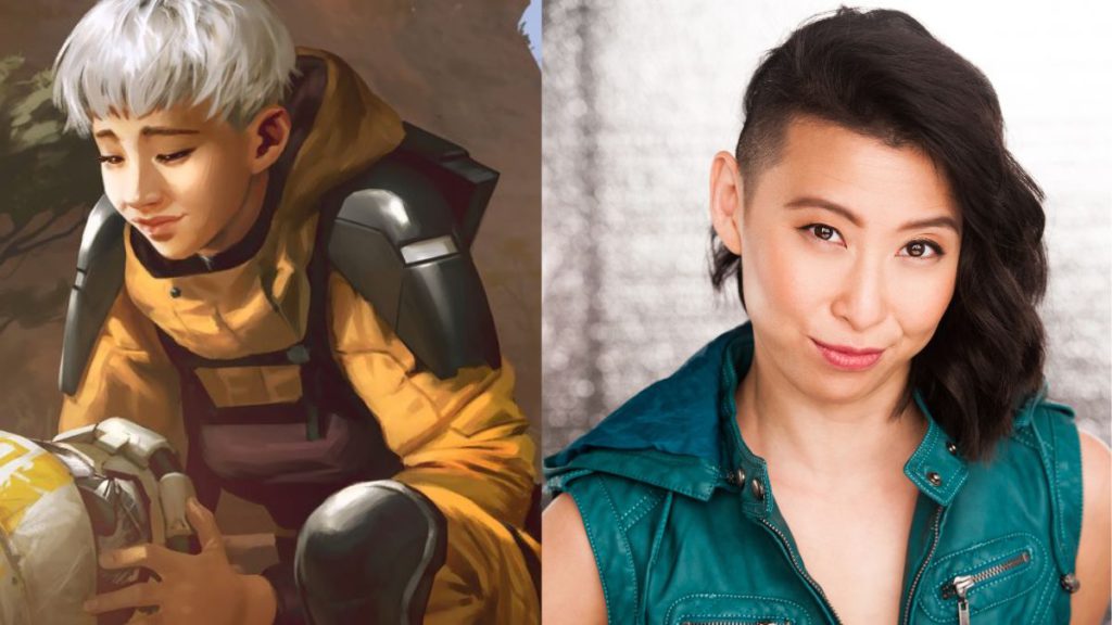 American voice actress Erika Ishii, who is the voice for Valkyrie in Apex Legends is also known for her roles in Deathloop and Destiny 2.