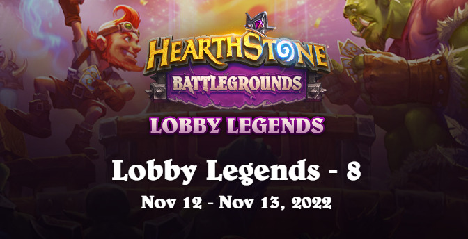 Battlegrounds Lobby Legends #8 Qualifiers  recap: The new blood