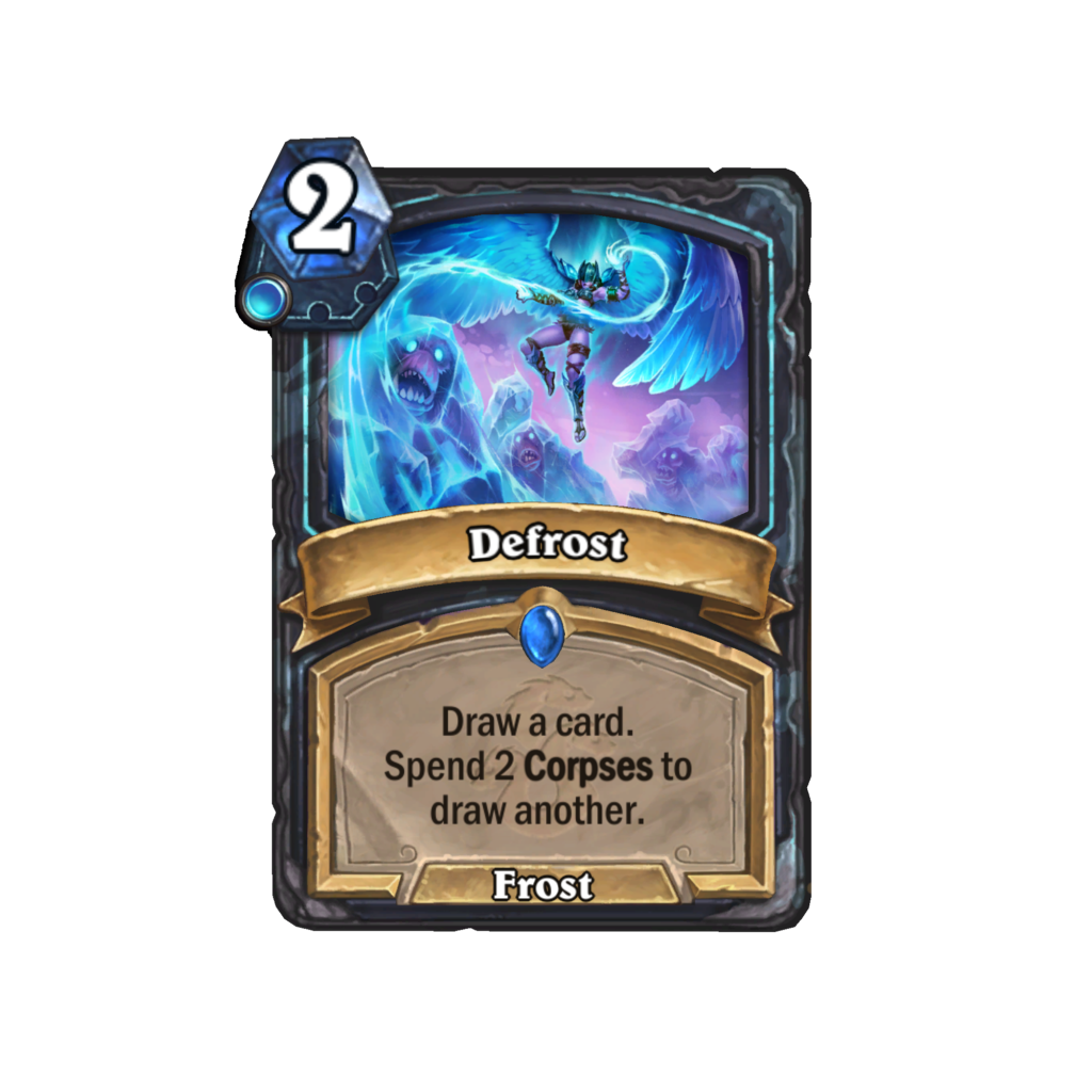 Defrost card in Hearthstone