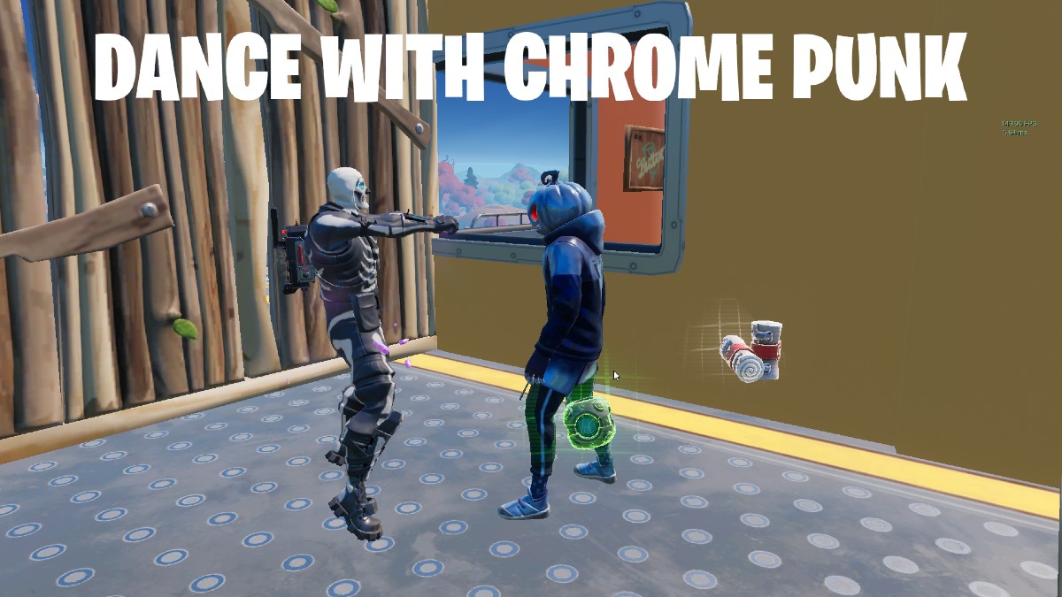 Fortnite dance with Chrome Punk quest: how to complete