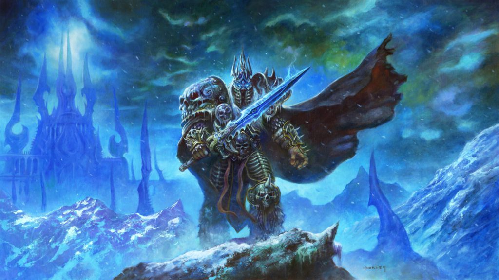 Death Knight hero in March of the Lich King