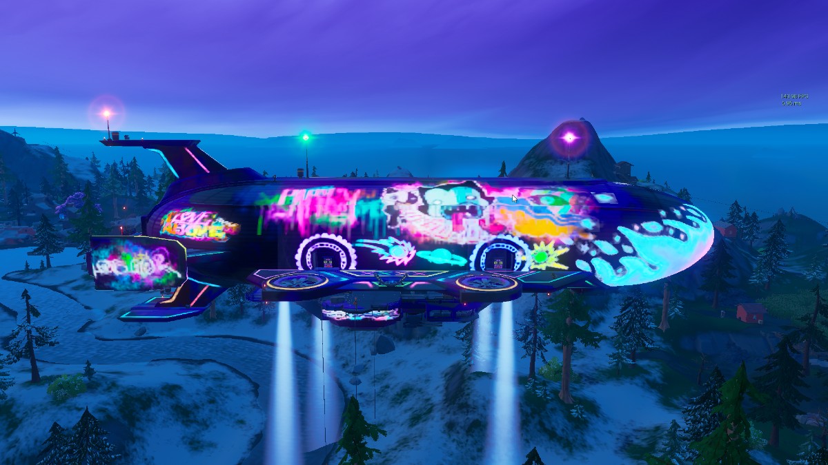 Where to find the Flairship in Fortnite Season 4