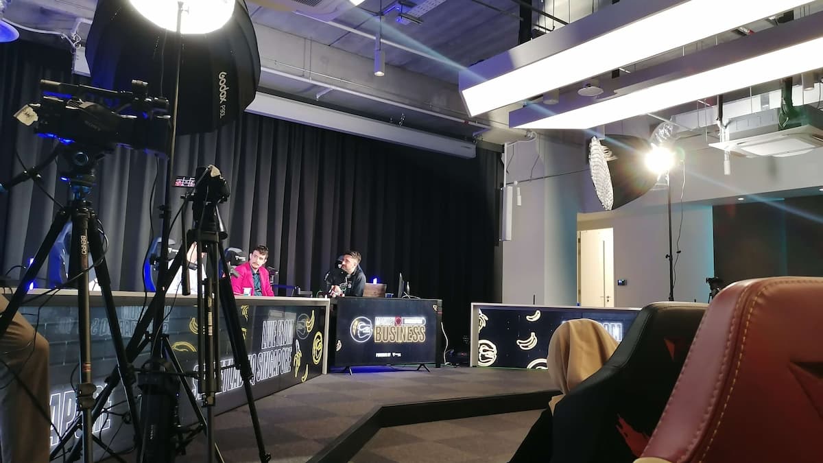 Behind the scenes at the TI11 OG Monkey Business Show