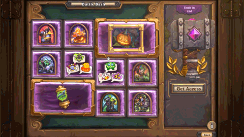 Battle Bash new cosmetics coming to Battlegrounds Hearthstone patch 24.6