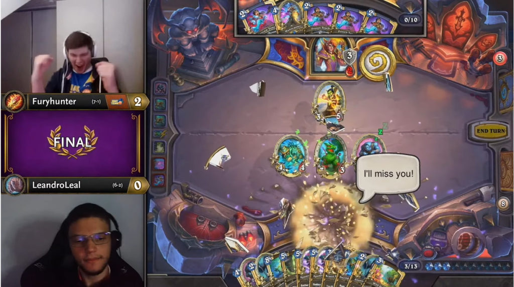 Furyhunter wins Maw and Disorder Hearthstone Masters Tour - Image via Hearthstone Esports
