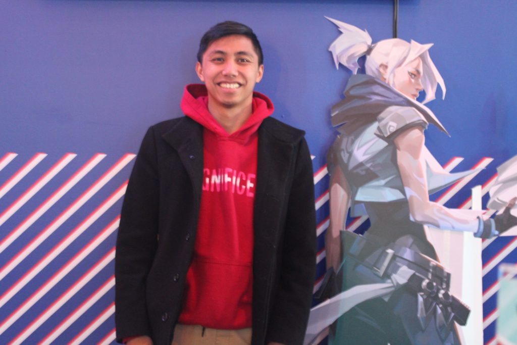 Lucky “MicroB0” Santos at the Red Bull Campus Clutch National Final