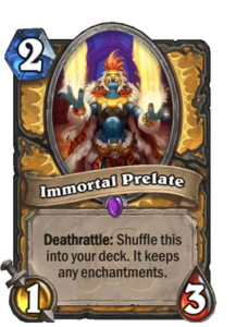 Immortal Prelate Hearthstone
(Image via Blizzard)