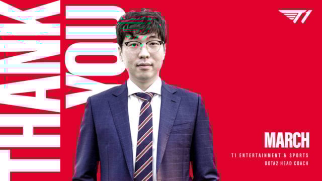 T1 Dota 2 starts to crack, coach March and support Xepher part ways