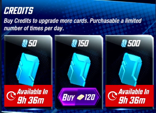 Marvel Snap Credit shop offers - Image via Raven