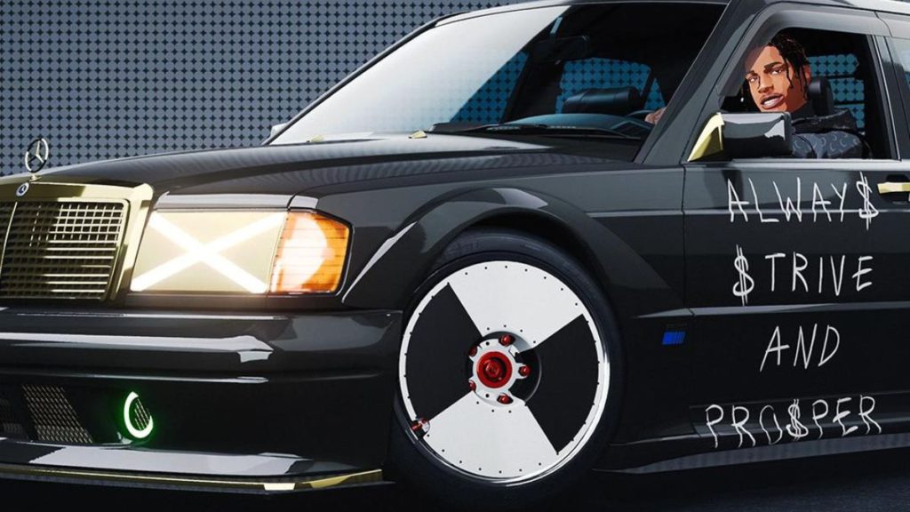 Need for Speed Unbound features A$AP Rocky as a character and players will get a chance to challenge him for his unique, custom-built Mercedes 190E. 